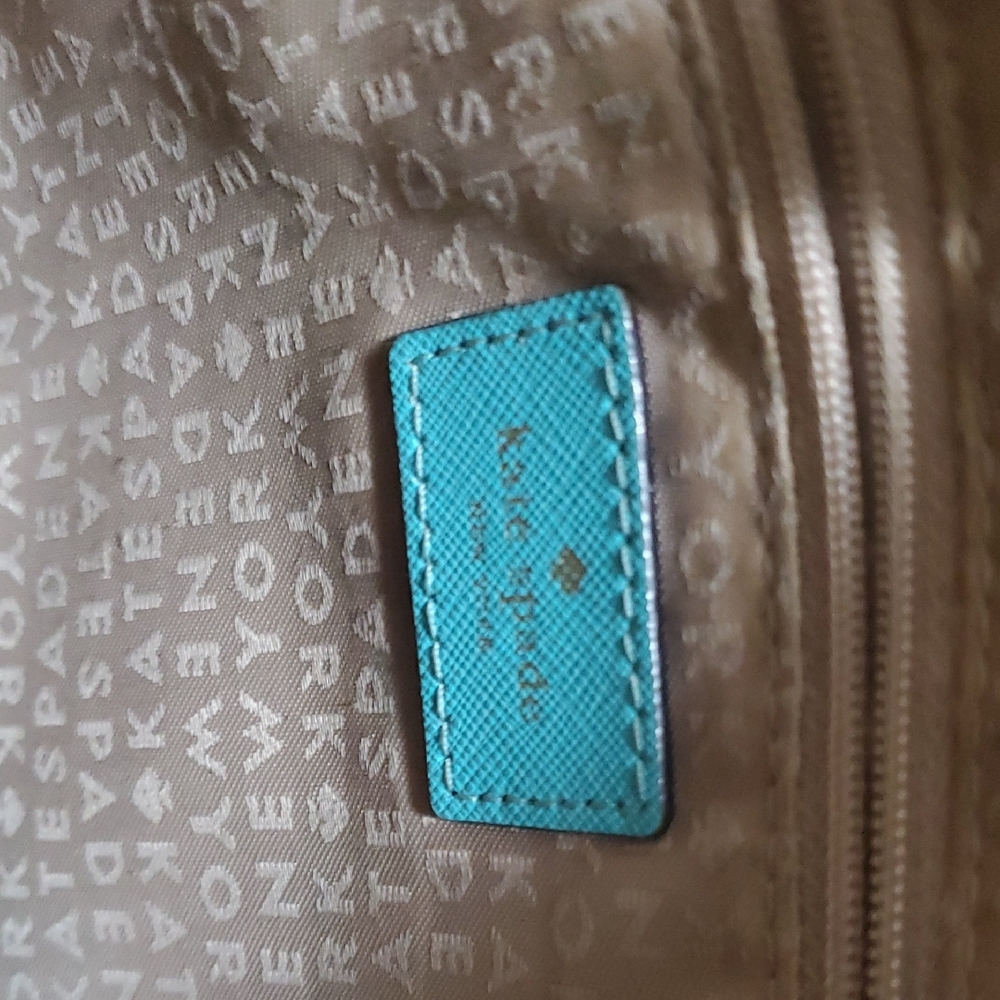 Kate Spade Turquoise Crossbody Bag - Picture 6 of 9